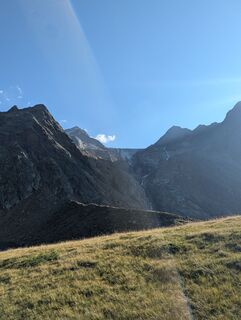 Foto de Lars Vogelbein a lo largo del recorrido