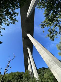 Foto von Csenger Reichardt entlang der Tour
