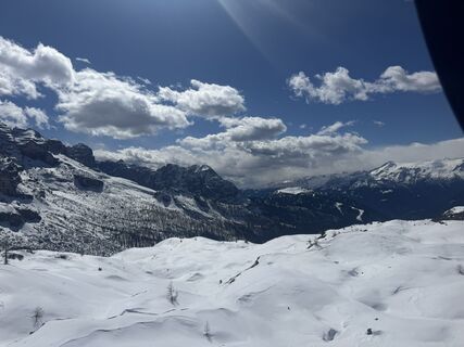 Foto von Luca Piffer entlang der Tour