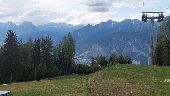 Photo de Walter Jenewein le long du parcours