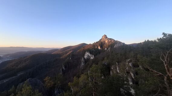Fotografia z Dávid Mjartan na trase