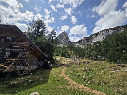 Foto de Petra Jost a lo largo del recorrido