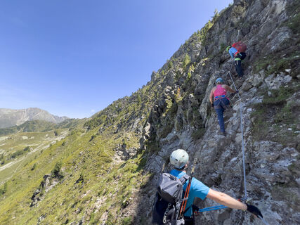 Klettersteig Rosskopf, Hochoetz