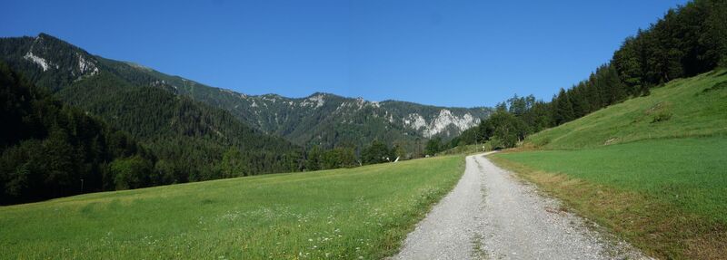 Aufstieg in Hinternaßwald