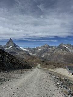Foto von Andrea Omlin entlang der Tour