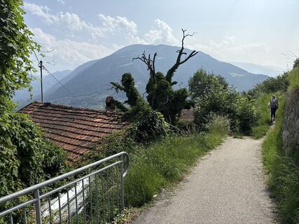 Foto von Hans-Dieter Emil entlang der Tour