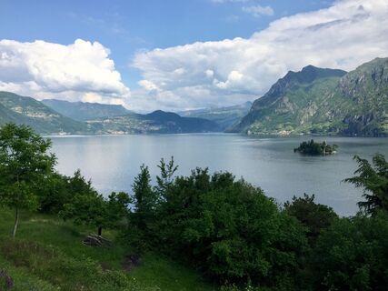 Foto von “Jerry” Brunetti entlang der Tour