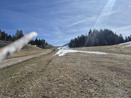 Foto von Anita Hüttl entlang der Tour