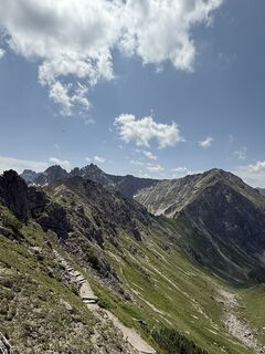 Photo de Thomas Zielz le long du parcours
