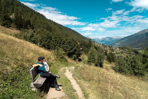 Entspannen am Gommer Höhenweg
