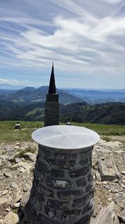 Foto von Klementina Gartner entlang der Tour