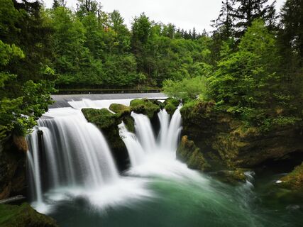 Foto de Klaus Lehner a lo largo del recorrido