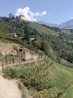 Foto de Reiner Knappe a lo largo del recorrido
