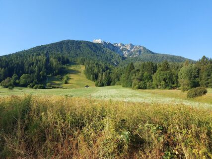 Photo de Margret Brunner le long du parcours
