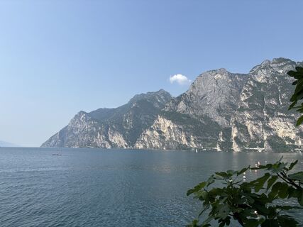 Foto von Heinz Sperl entlang der Tour