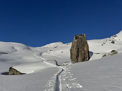 Photo de Emmanuel Olivotti le long du parcours