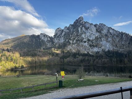 Foto de Gerhard Mizelli a lo largo del recorrido