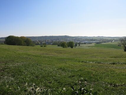 Blick von Halbersberg auf Ottobeuren