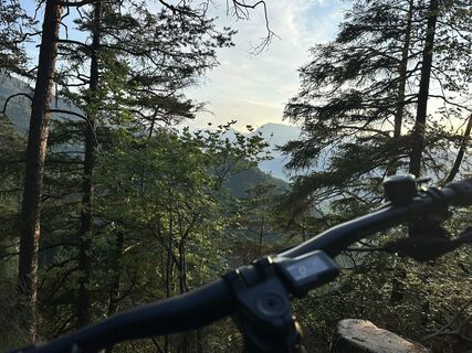 Foto von Manuel schiller entlang der Tour