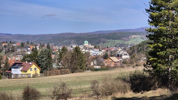 Foto von Claudia Maurer entlang der Tour