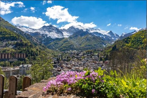 Panoramablick auf Limone Piemonte