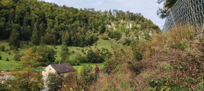 Photo de Werner Golsner le long du parcours