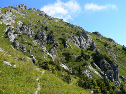 Salendo al monte Chiadin