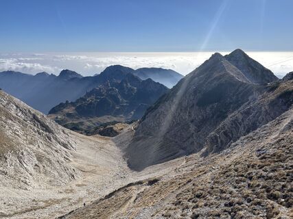Foto von Emi entlang der Tour
