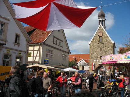 Auf dem Burgmannsfest in Quakenbrück
