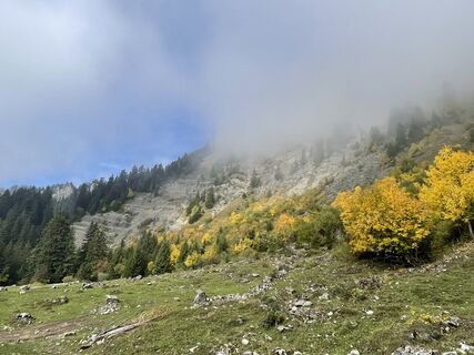 Photo de gabriel bardon le long du parcours