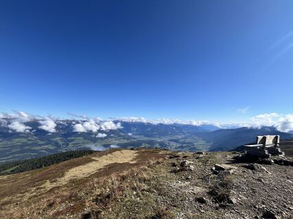 Foto von Lukas Widmair entlang der Tour