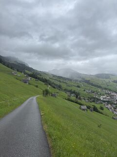 Foto von Etienne entlang der Tour