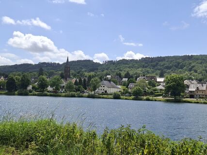 Foto von Mayer entlang der Tour