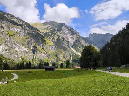 Foto von Schneemaennle entlang der Tour
