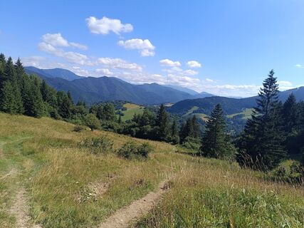 Foto von Žaneta Schelling entlang der Tour