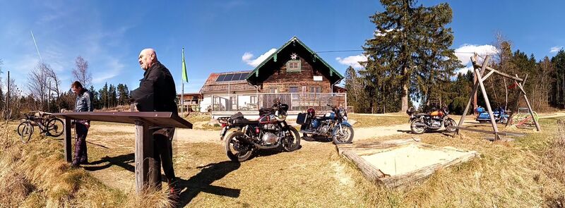 Foto von Erwin Krumböck entlang der Tour