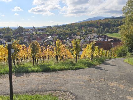 Foto von Michel Kennel entlang der Tour