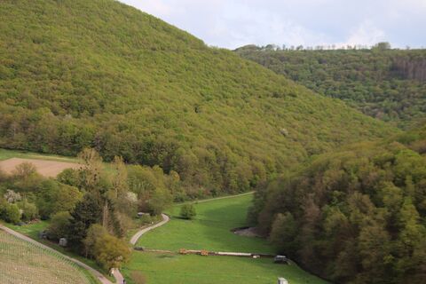 Zdjęcie z Günter Kleutsch wzdłuż trasy