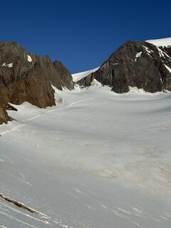 Zdjęcie z Christian Hebenstreit wzdłuż trasy