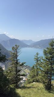 Photo de Viktoria le long du parcours