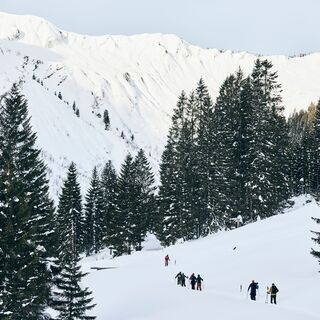 Skitour im Kleinwalsertal