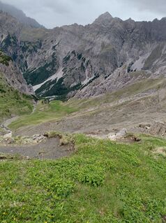 Photo de Wolfgang Wigand le long du parcours