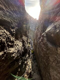 Foto de Andre Carì a lo largo del recorrido