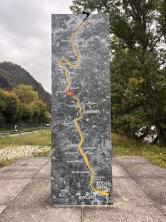 Foto de Andreas Stopperich a lo largo del recorrido