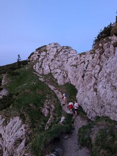 Foto von Antoine Send entlang der Tour