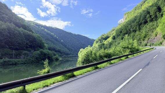 Foto von Christian Welles entlang der Tour