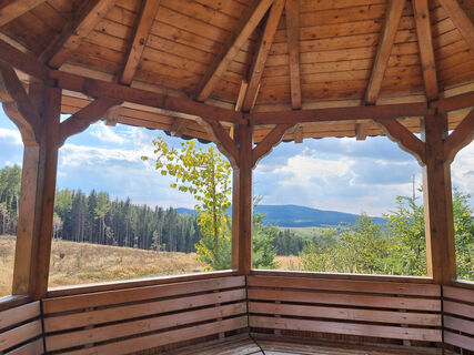 Ausblick von der Friedahütte