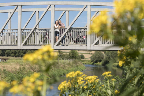 Leineufer am Leine-Heide-Radweg