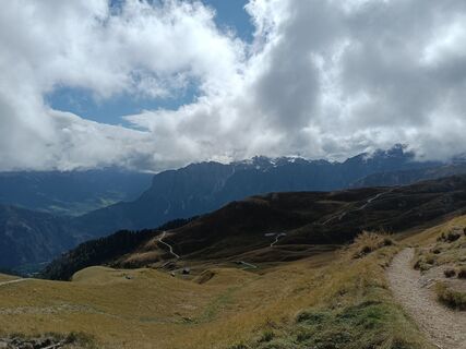 Foto da Silvia Ungaro lungo il tour