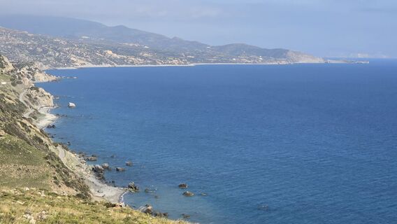 Zdjęcie z Katja Senkel wzdłuż trasy